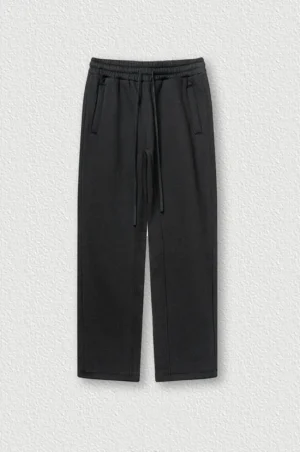 Straight Sweatpants BLACK